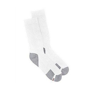 Hanes Men's Big and Tall ComfortBlend Crew Socks 6-Pack-910/6P-White